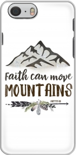 Capa Faith can move montains Matt 17v20 Bible Blessed Art for Iphone 6 4.7