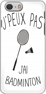 Capa Je peux pas jai badminton for Iphone 6 4.7