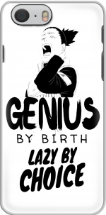 Capa Genius by birth Lazy by Choice Shikamaru tribute for Iphone 6 4.7