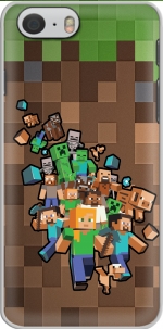 Capa Minecraft Creeper Forest for Iphone 6 4.7